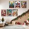 6 Pack Christmas Diamond Painting Kits for Adults- Christmas Diamond Art Kits for Adults, Christmas Tree Snowman Boots Santa Claus Truck Gnome Diamond Painting for Home Wall Decor 12x16 Inch